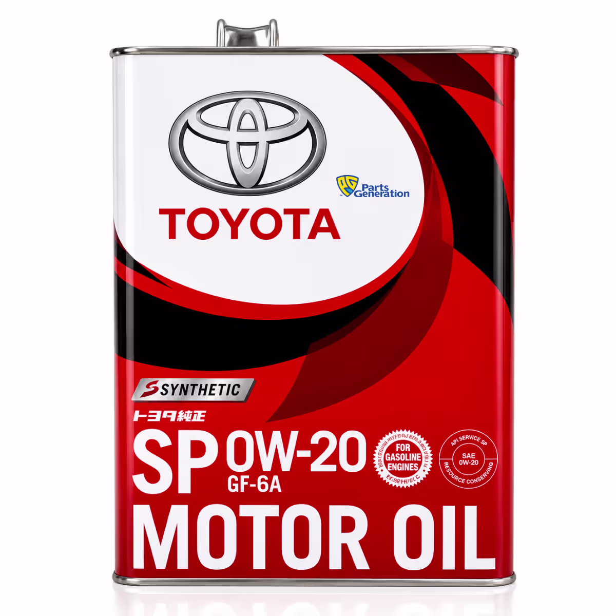 TOYOTA OEM 0W-20 FULL SYNTHETIC 4L
